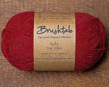 Brushtale Upcycled Possum Merino 8 Ply