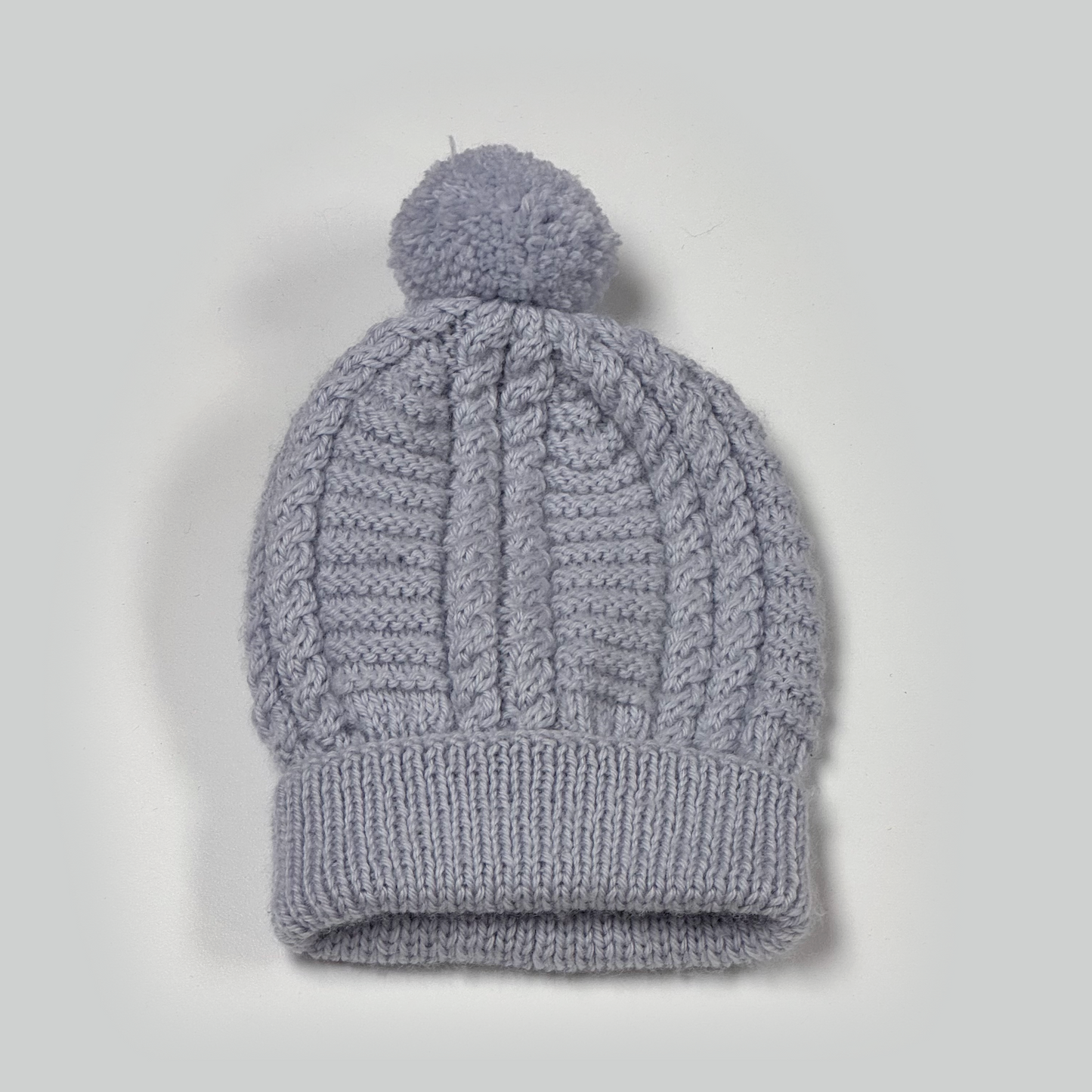 Cabled Baby Beanies