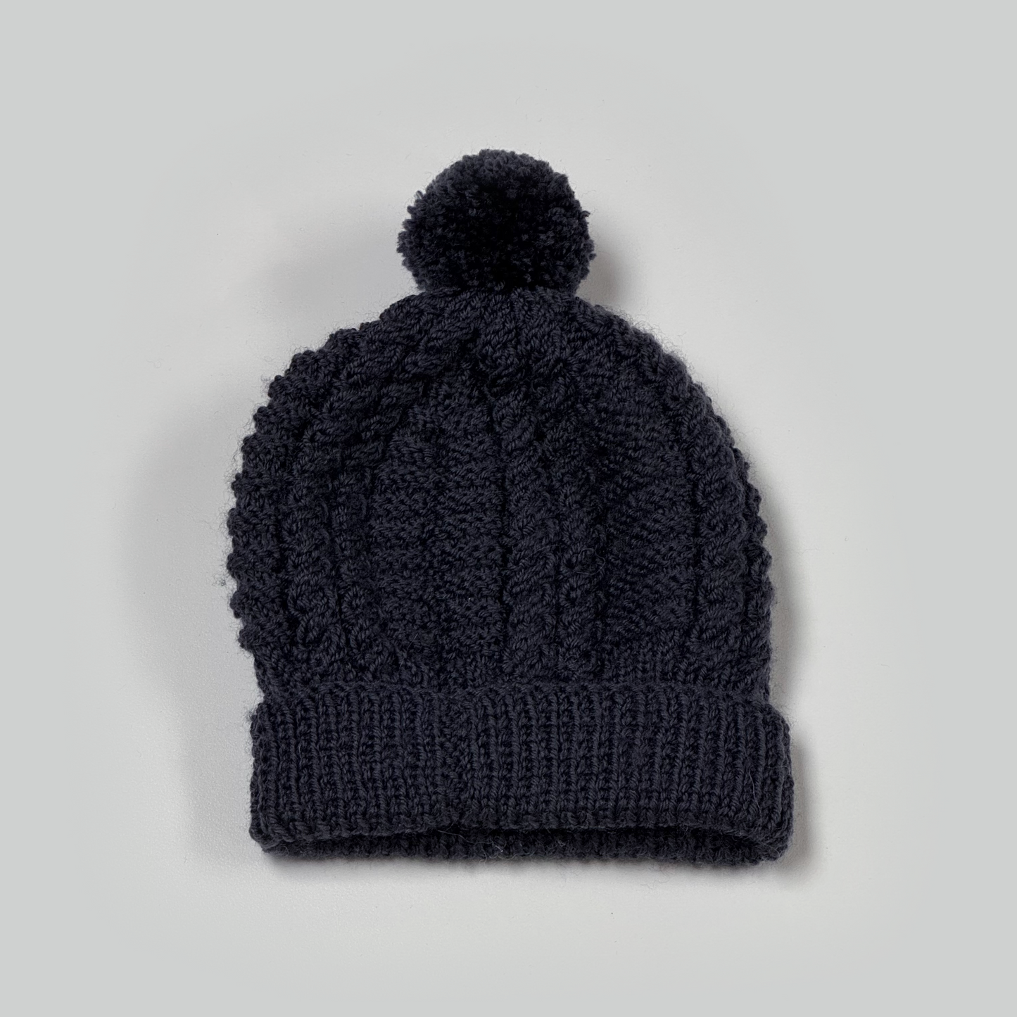 Cabled Baby Beanies