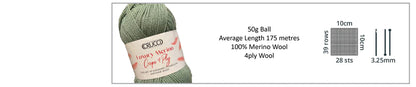 Crucci Luxury Merino Crepe 4 Ply