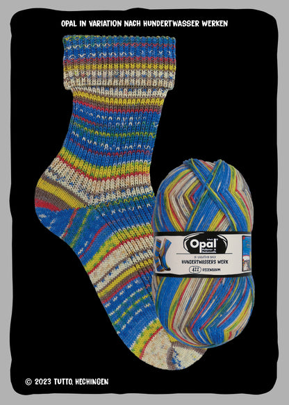 EOL - Opal Hundertwasser - 4 Ply Sock Yarn