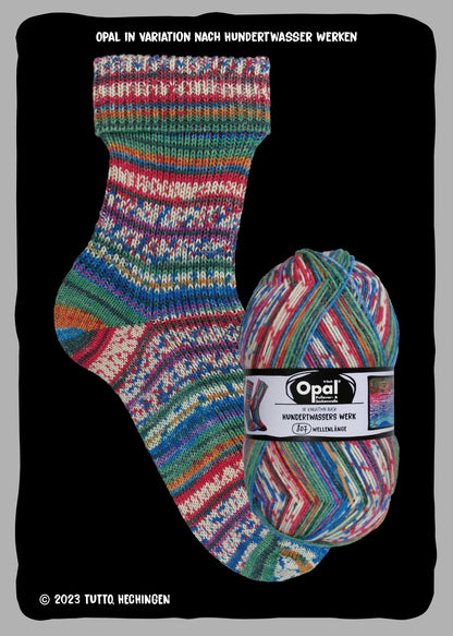 EOL - Opal Hundertwasser - 4 Ply Sock Yarn