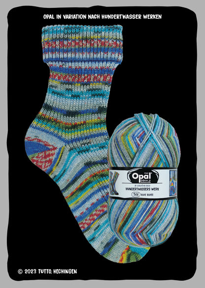 EOL - Opal Hundertwasser - 4 Ply Sock Yarn