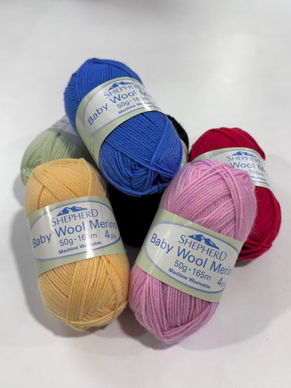 Shepherd - Baby Wool Merino 4ply