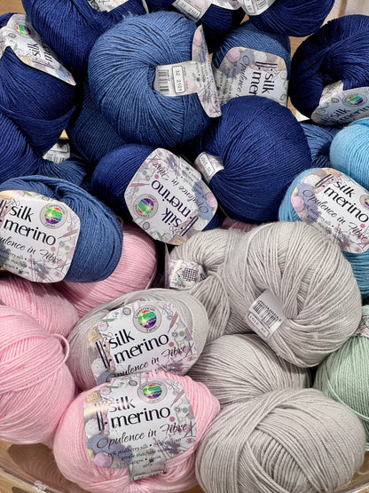 Countrywide Yarns Silk Merino - 4 Ply
