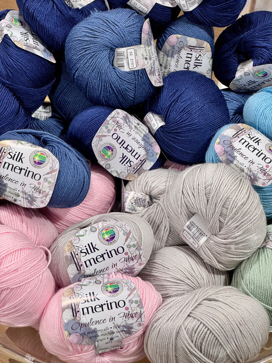 Countrywide Yarns Silk Merino - 4 Ply
