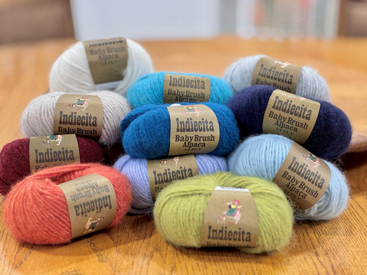 Alpaca Yarns - Indiecita Baby Brush Alpaca - 14 Ply