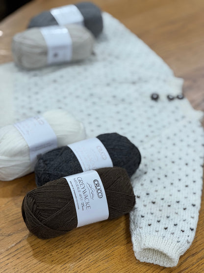 Crucci - Dot Pattern Sweater Kit