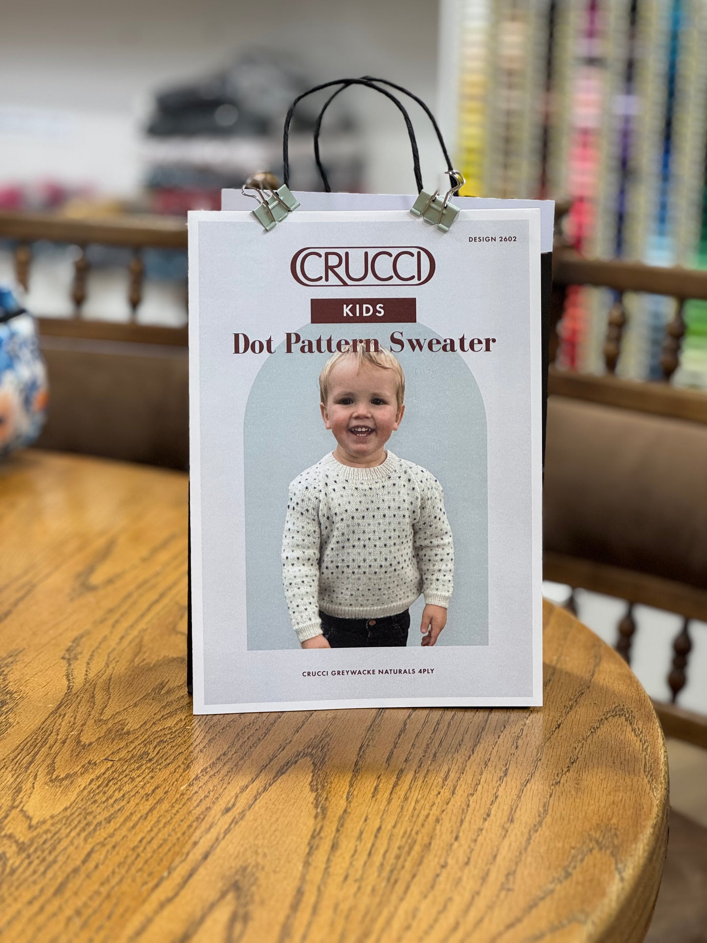 Crucci - Dot Pattern Sweater Kit