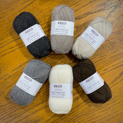 Crucci Greywacke 4ply Naturals