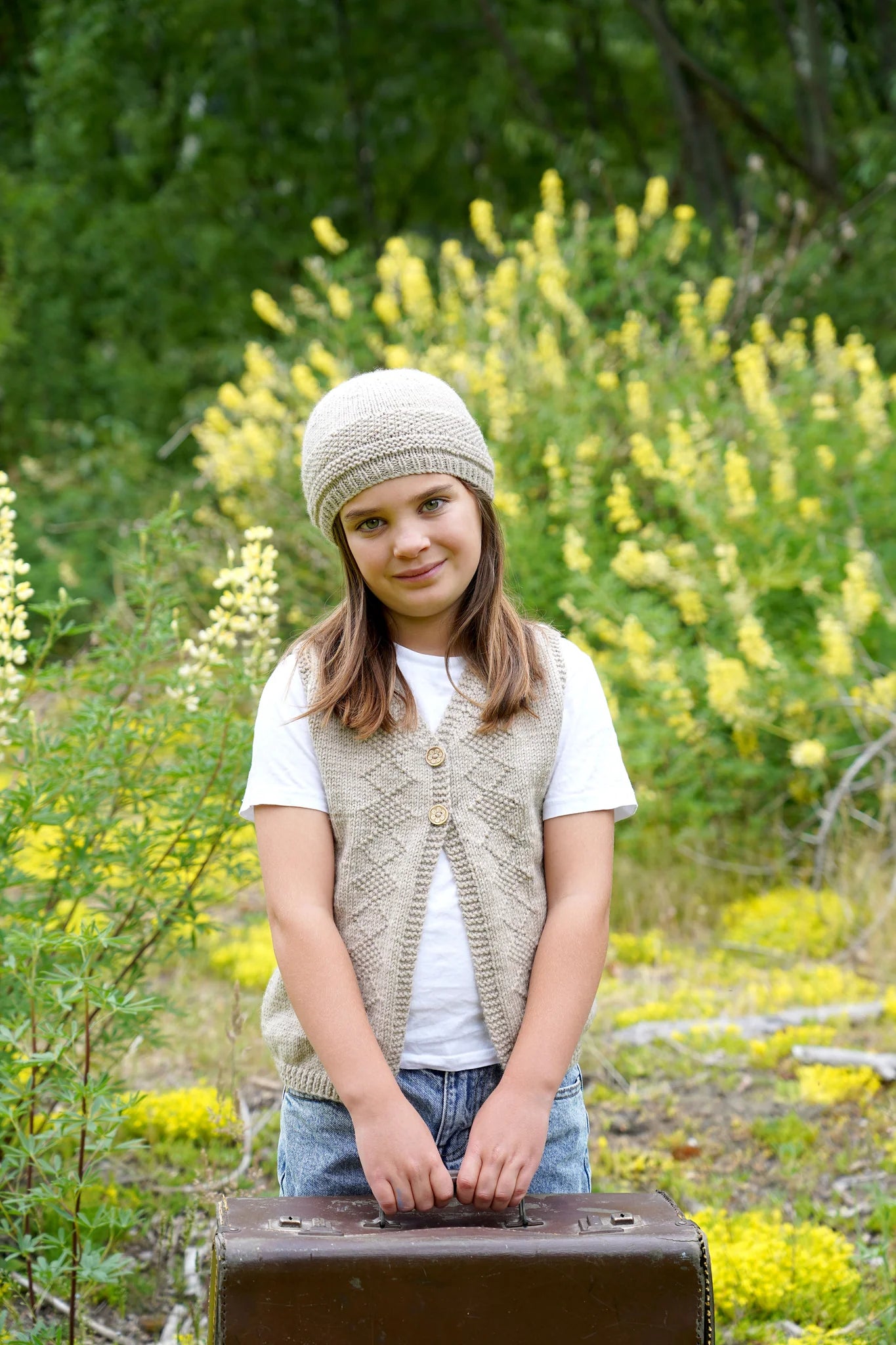 Little Cupcakes - LF65 - Collette Vest and Hat