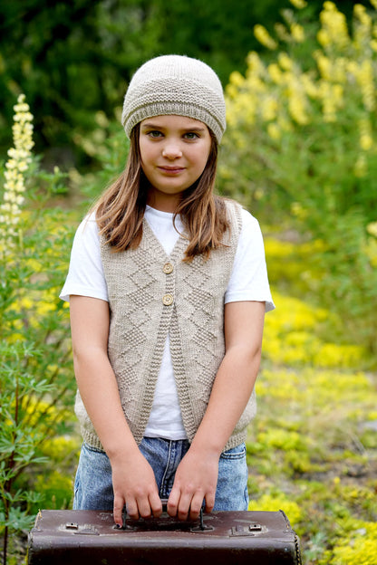 Little Cupcakes - LF65 - Collette Vest and Hat