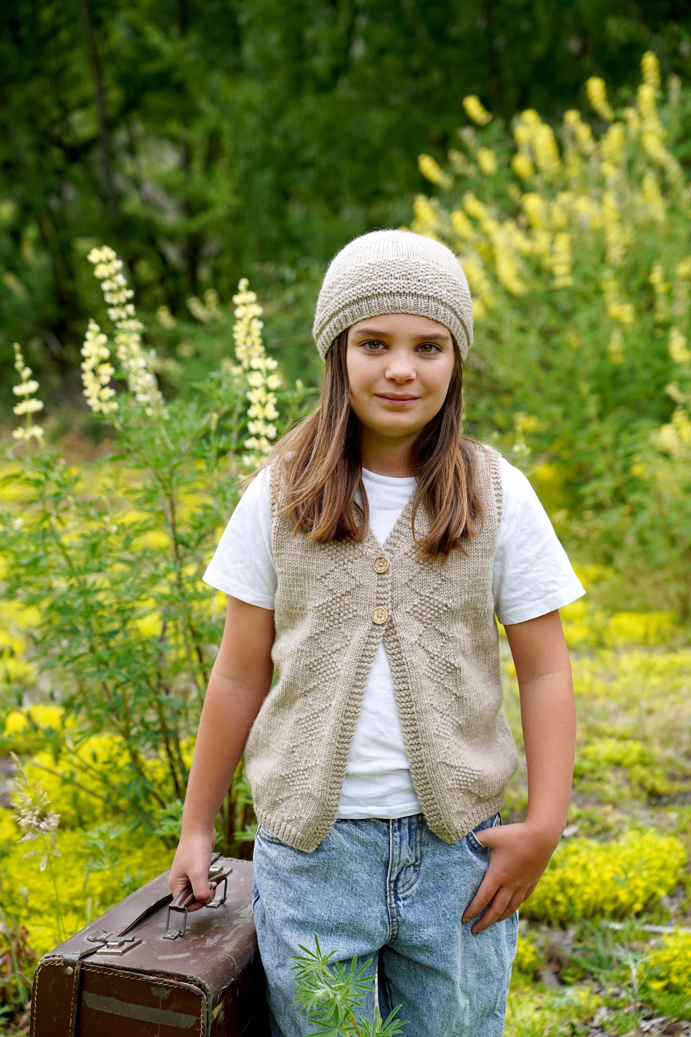 Little Cupcakes - LF65 - Collette Vest and Hat