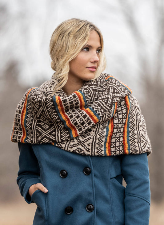 Blue Sky Pattern: Edmonton Wrap