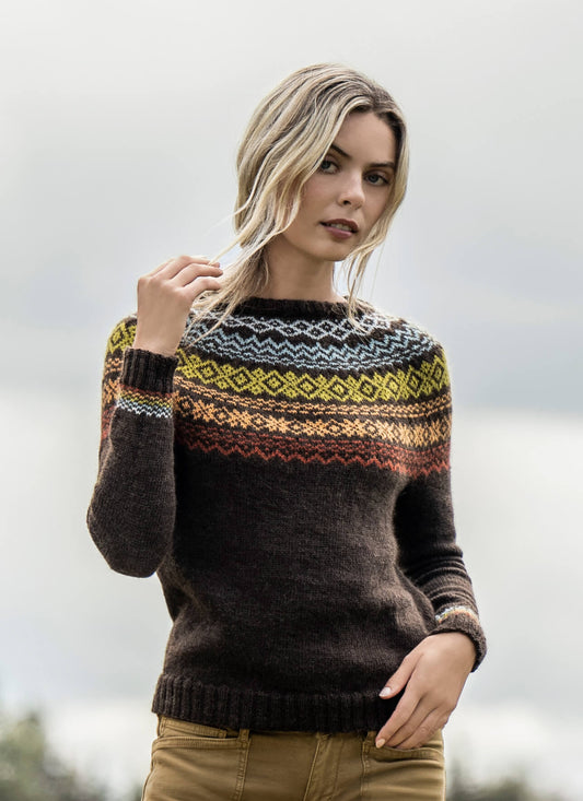 Blue Sky Pattern: Terrace Gardens Sweater