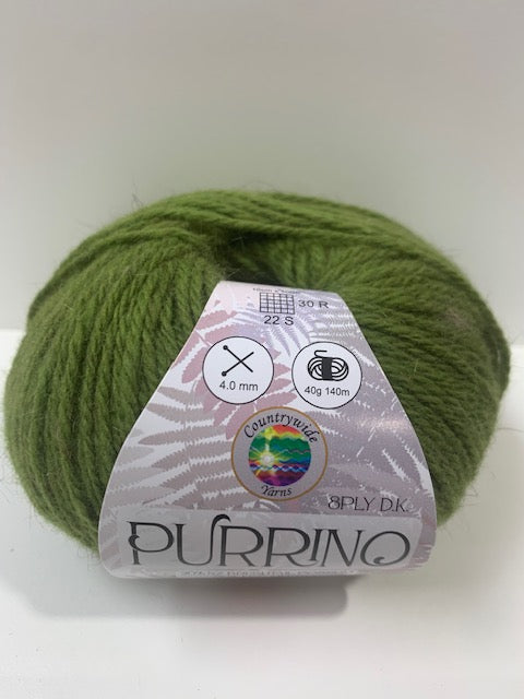 Purrino 8 Ply - 20% Possum 80% Merino