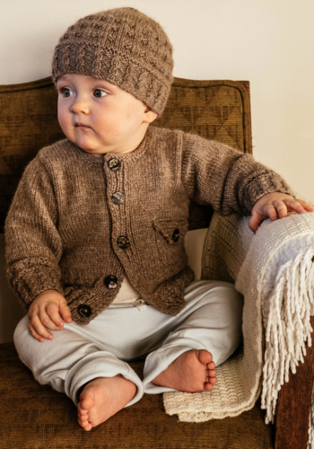 Baby Cakes - BC62 - Boston Cardi and Beanie Pattern