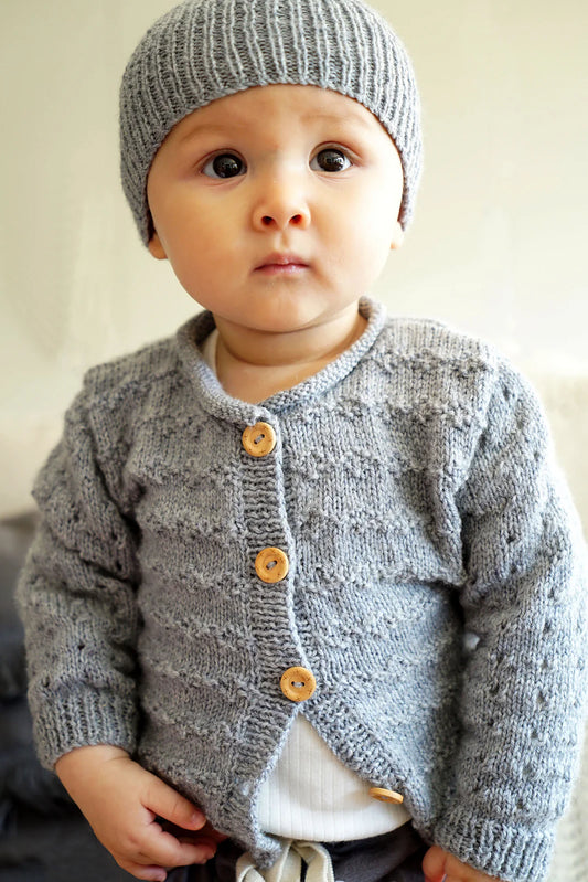 Baby Cakes - BC82 - Clementina Cardi and Hat Pattern
