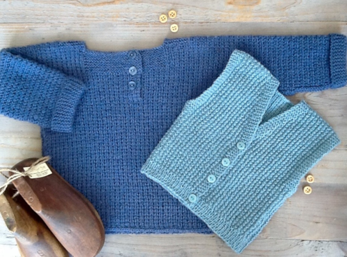 Touch Yarns - 036 - Kiddies Jumper and Vest Pattern