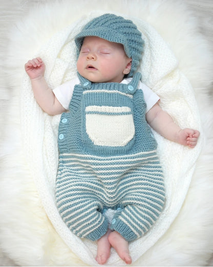 Touch Yarns - 057 - Pierre Dungarees and Cap Pattern