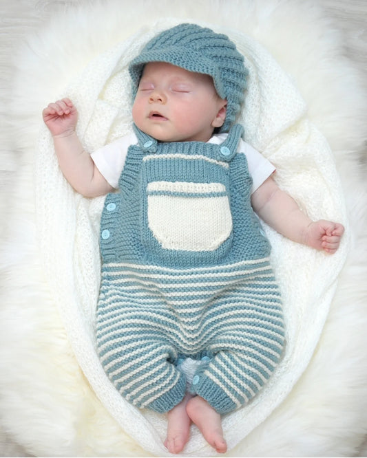 Touch Yarns - 057 - Pierre Dungarees and Cap Pattern