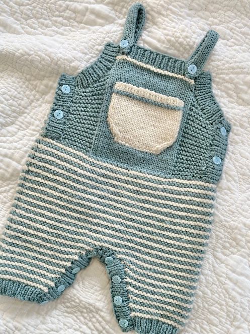 Touch Yarns - 057 - Pierre Dungarees and Cap Pattern