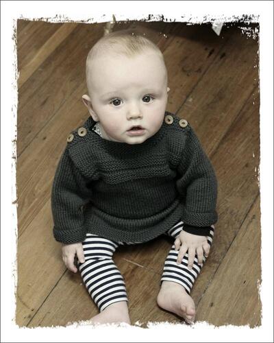 Pattern for Vintage Jumper 4 Ply & 8 Ply Babies