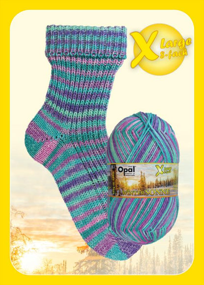 EOL - Opal Wintersonne - 8 Ply Sock Yarn