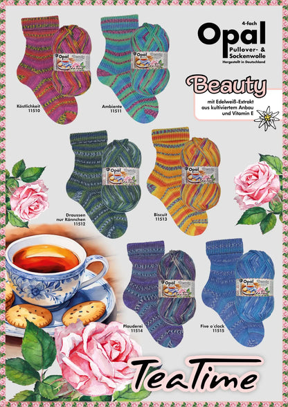 Opal Beauty "Tea Time" - Sock Yarn