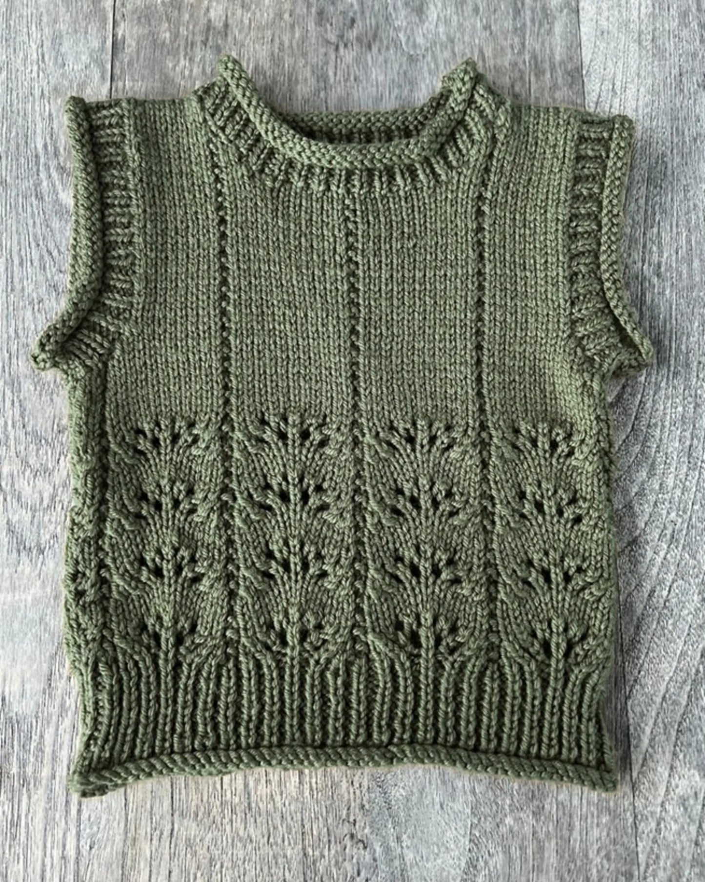 Billie Vest - Kiwi Stitch & Knit Pattern