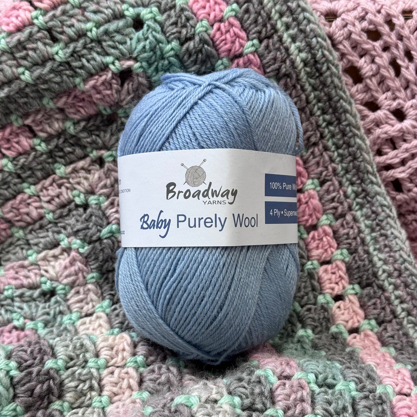 Broadway Yarns - Baby Purely Wool 4 Ply