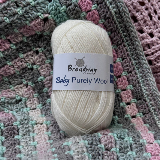 Broadway Yarns - Baby Purely Wool 4 Ply