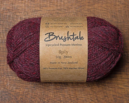 Brushtale Upcycled Possum Merino 8 Ply