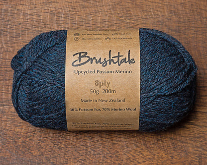 Brushtale Upcycled Possum Merino 8 Ply