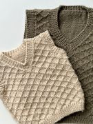 Touch Yarns - 150 - Little Diamond Vest Pattern