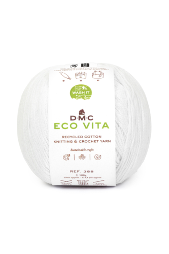 DMC Eco Vita Recycled Cotton - 8 Ply Knitting & Crochet Yarn