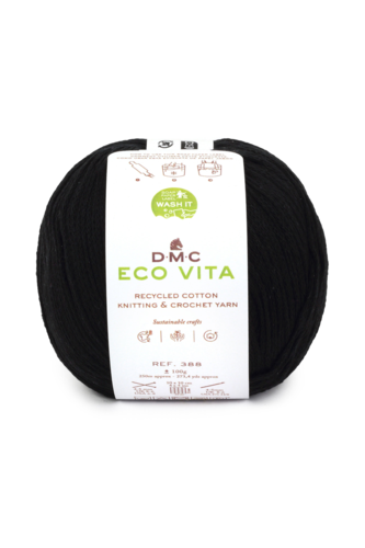 DMC Eco Vita Recycled Cotton - 8 Ply Knitting & Crochet Yarn