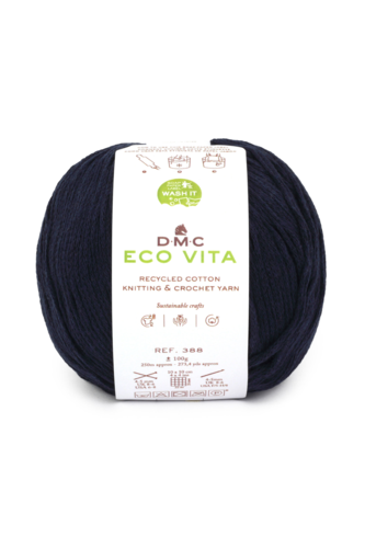 DMC Eco Vita Recycled Cotton - 8 Ply Knitting & Crochet Yarn