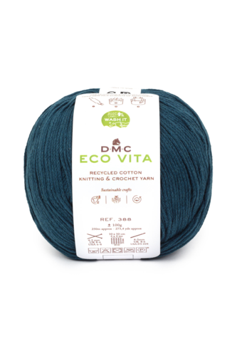 DMC Eco Vita Recycled Cotton - 8 Ply Knitting & Crochet Yarn