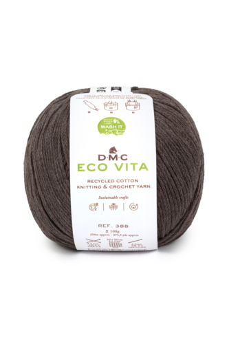 DMC Eco Vita Recycled Cotton - 8 Ply Knitting & Crochet Yarn