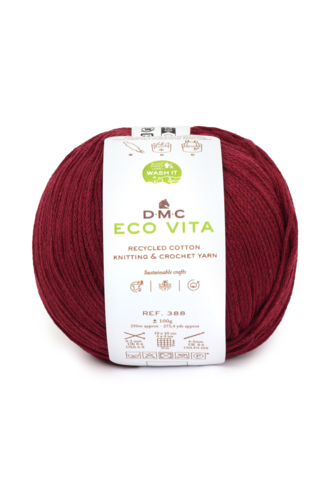 DMC Eco Vita Recycled Cotton - 8 Ply Knitting & Crochet Yarn