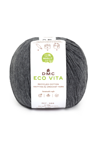 DMC Eco Vita Recycled Cotton - 8 Ply Knitting & Crochet Yarn