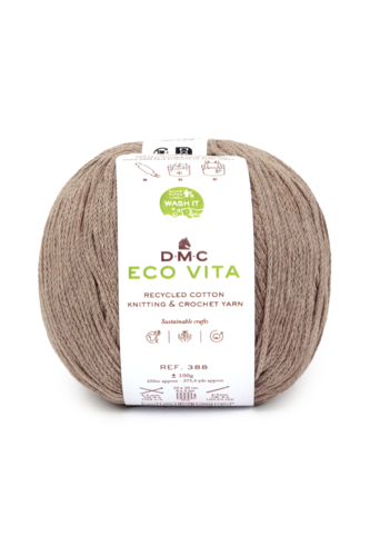 DMC Eco Vita Recycled Cotton - 8 Ply Knitting & Crochet Yarn