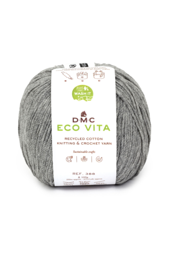 DMC Eco Vita Recycled Cotton - 8 Ply Knitting & Crochet Yarn