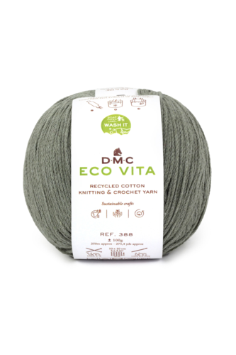 DMC Eco Vita Recycled Cotton - 8 Ply Knitting & Crochet Yarn