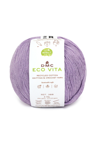 DMC Eco Vita Recycled Cotton - 8 Ply Knitting & Crochet Yarn