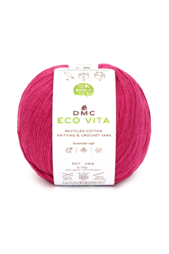 DMC Eco Vita Recycled Cotton - 8 Ply Knitting & Crochet Yarn