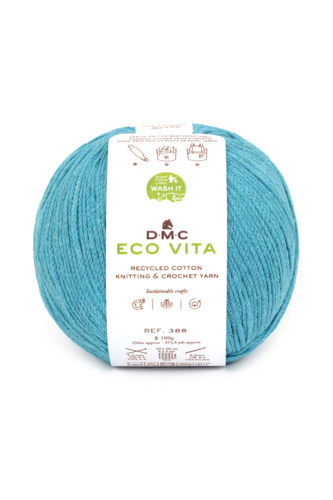 DMC Eco Vita Recycled Cotton - 8 Ply Knitting & Crochet Yarn