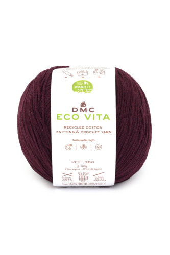 DMC Eco Vita Recycled Cotton - 8 Ply Knitting & Crochet Yarn
