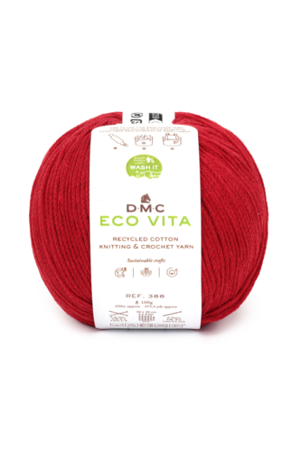DMC Eco Vita Recycled Cotton - 8 Ply Knitting & Crochet Yarn